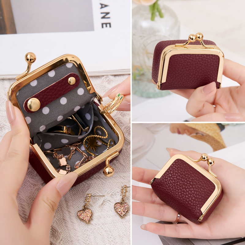 Mini Leather Coin Purse – with - Women'S Accessories Purse recensione e prezzo