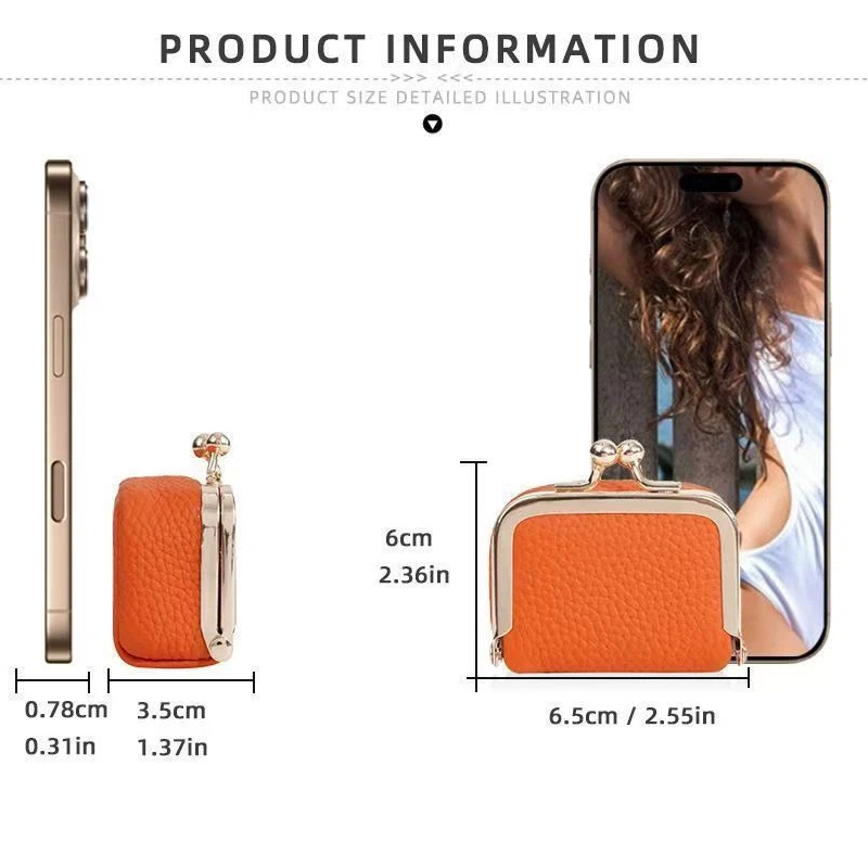 Mini Leather Coin Purse – with - Women'S Accessories Purse recensione e prezzo