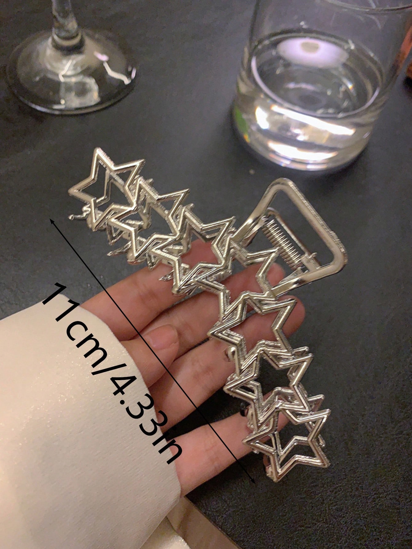 1pc Silver Metal Alloy Pentagr - Women'S Accessories Accessorize recensione e prezzo