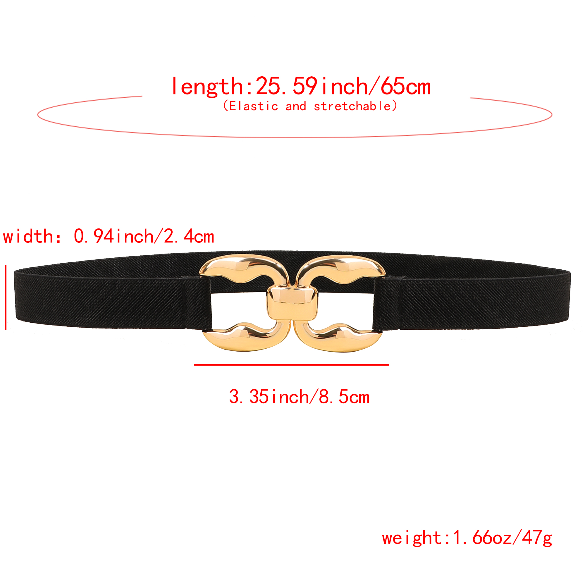 Vintage stretch elastic belt f - Women'S Accessories Accessorize recensione e prezzo