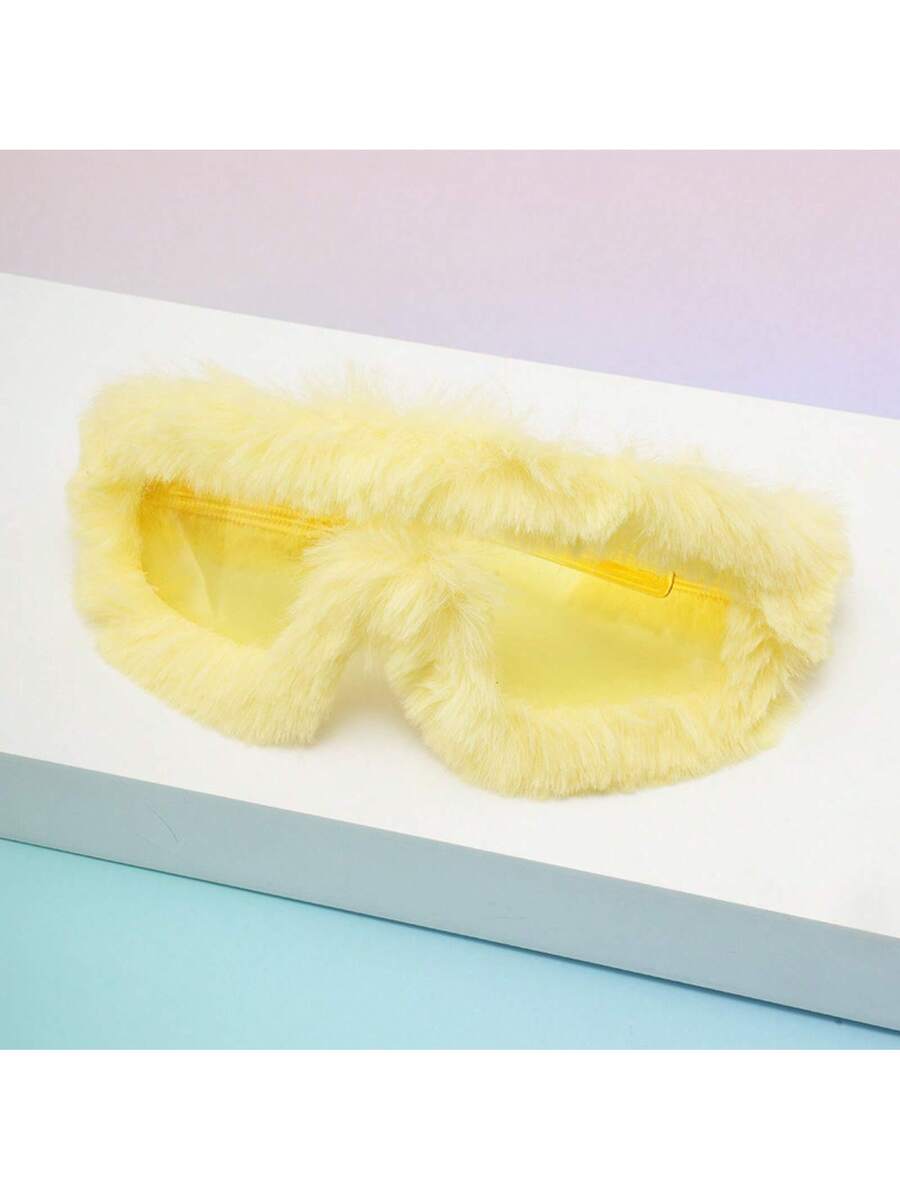 Furry Yellow Fashion Sunglasse - Women'S Yellow Accessories recensione e prezzo