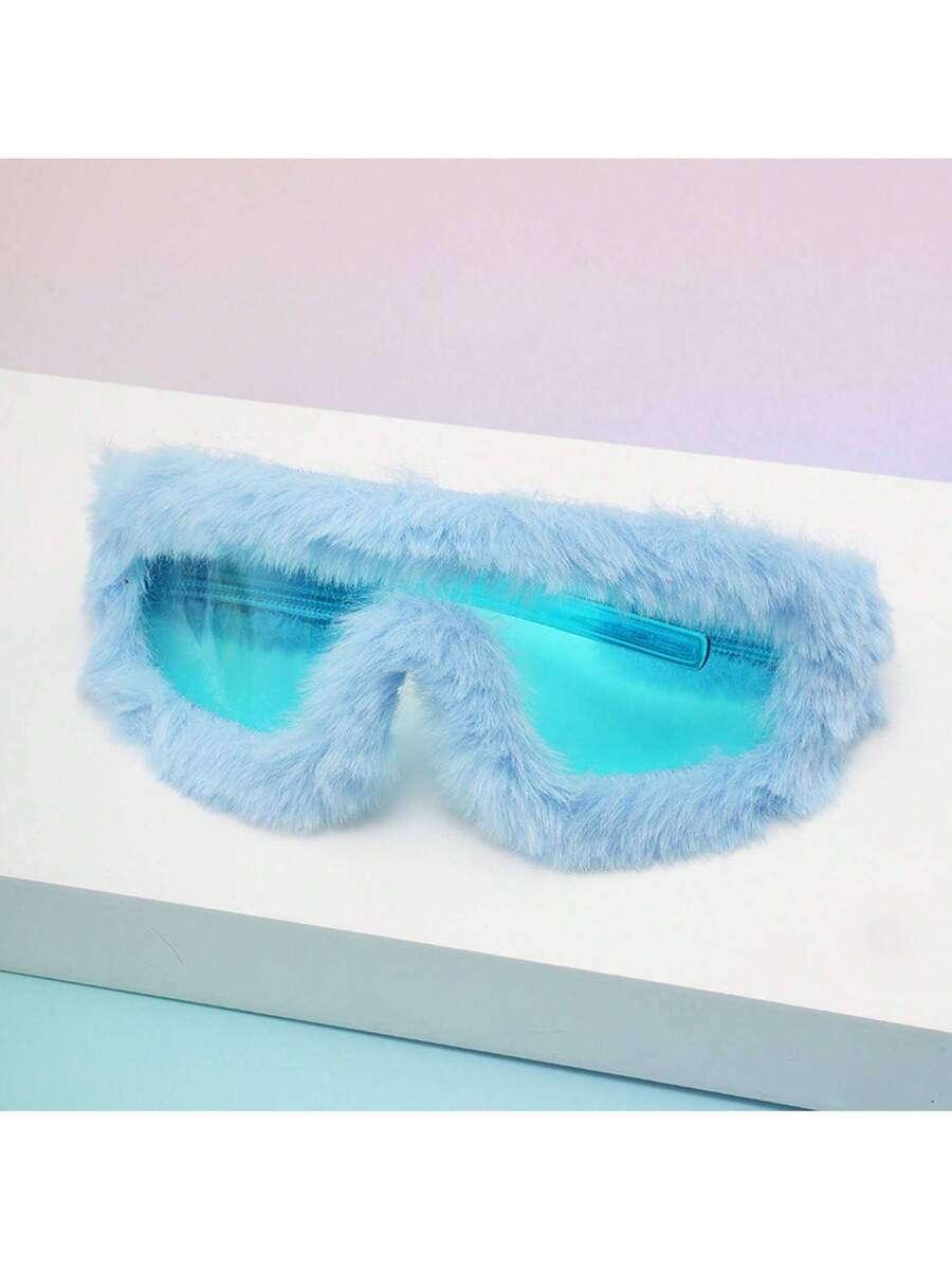Furry Yellow Fashion Sunglasse - Women'S Yellow Accessories recensione e prezzo