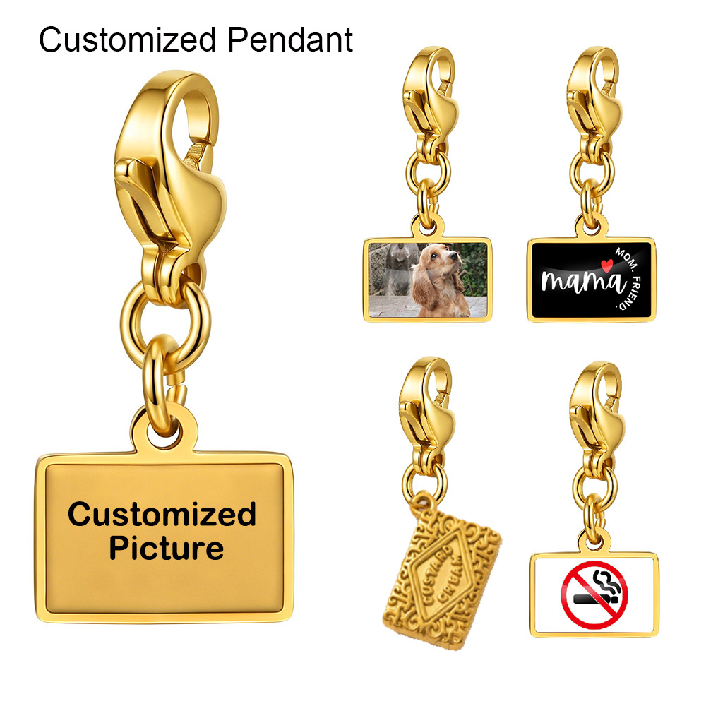 Fashion Square Customized Pend - Women Accessories Logo recensione e prezzo