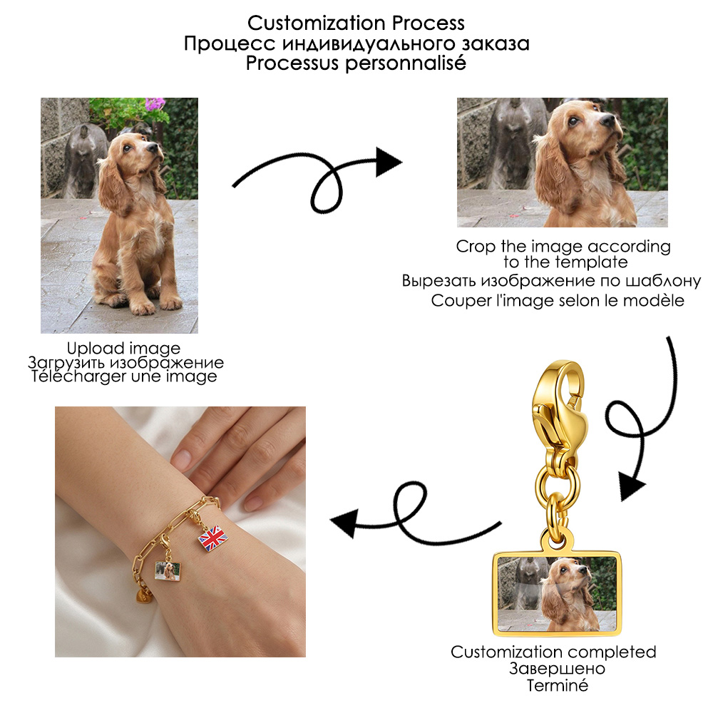 Fashion Square Customized Pend - Women Accessories Logo recensione e prezzo