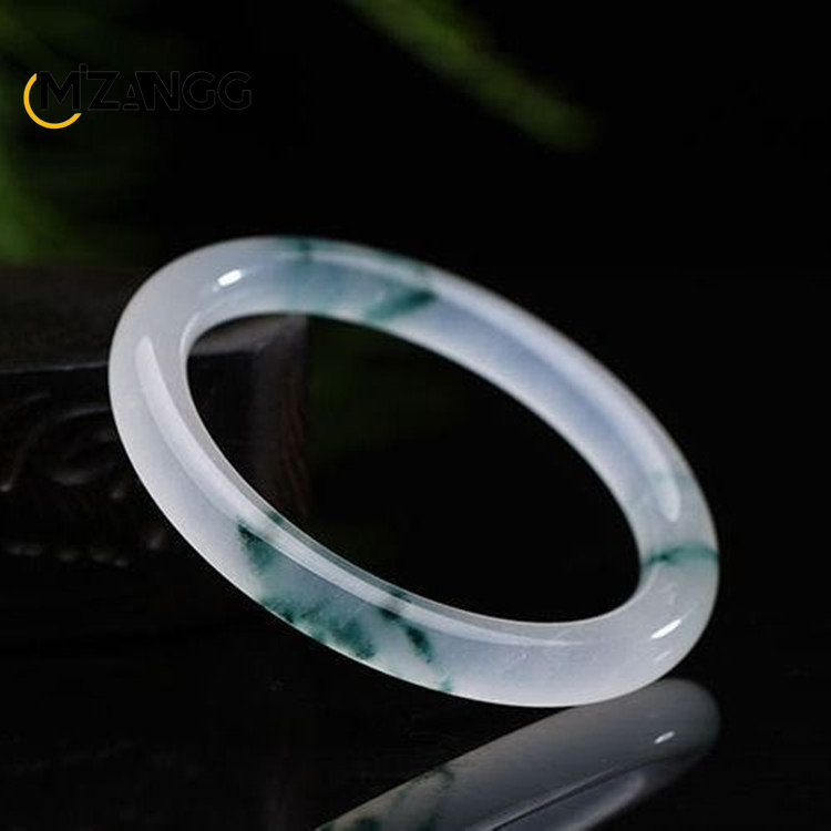 Natural Green Jadeite Bangle J - Women Accessories For Hand recensione e prezzo