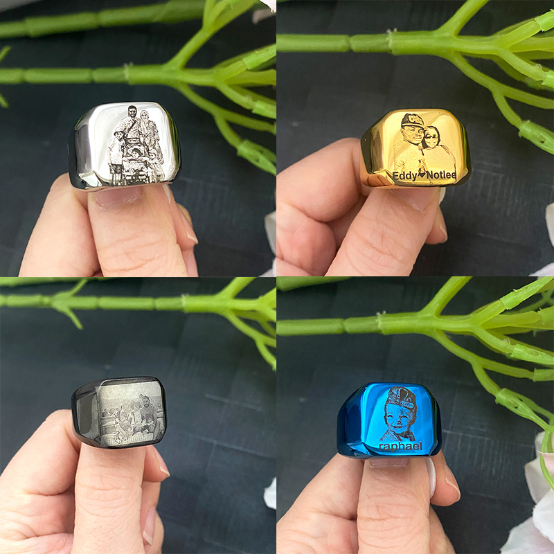 Stainless Steel Jewelry anillo - Women Accessories Logo recensione e prezzo
