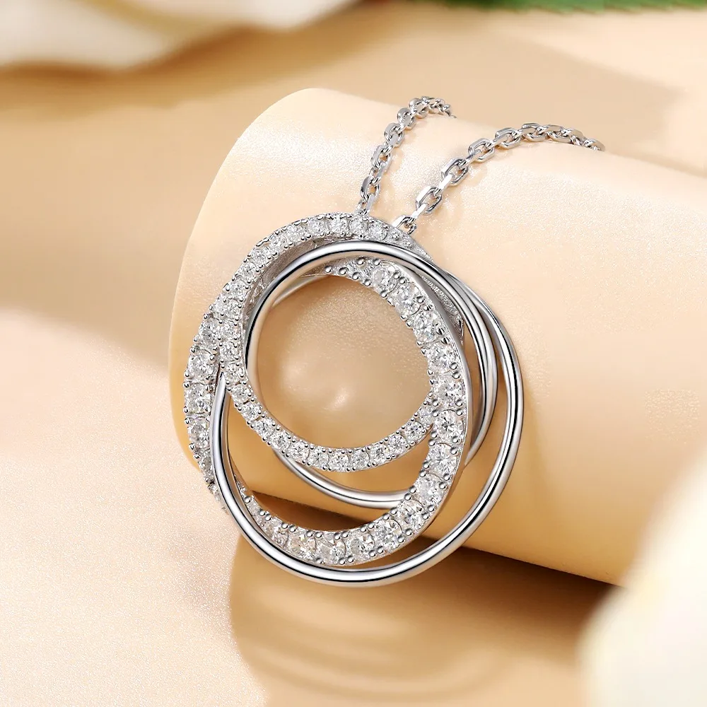 M-JAJA Moissanite Pendant Neck - Layered Necklace Set recensione e prezzo