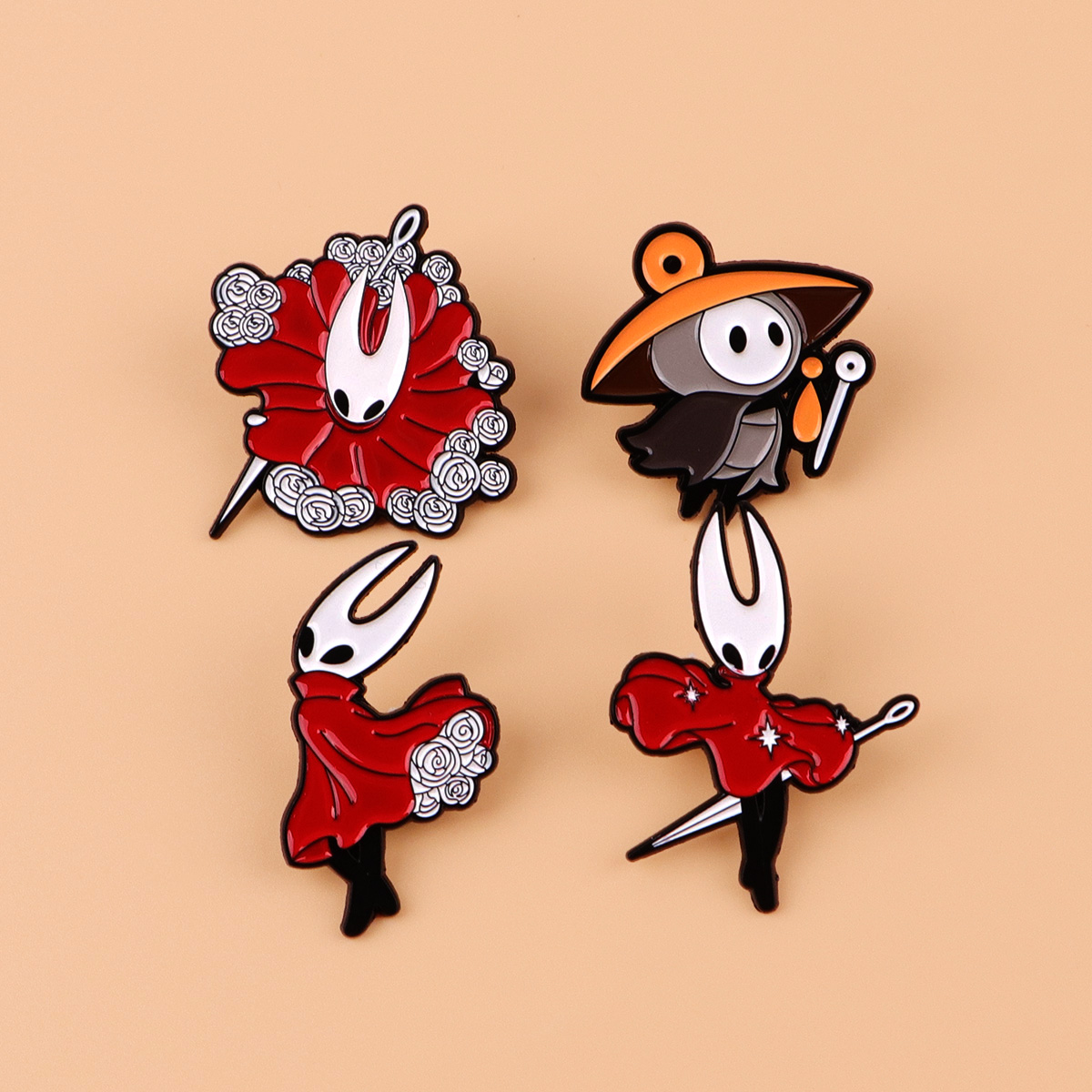 4pcs set Game Figure Enamel Pi - Women Accessories Gift Set recensione e prezzo