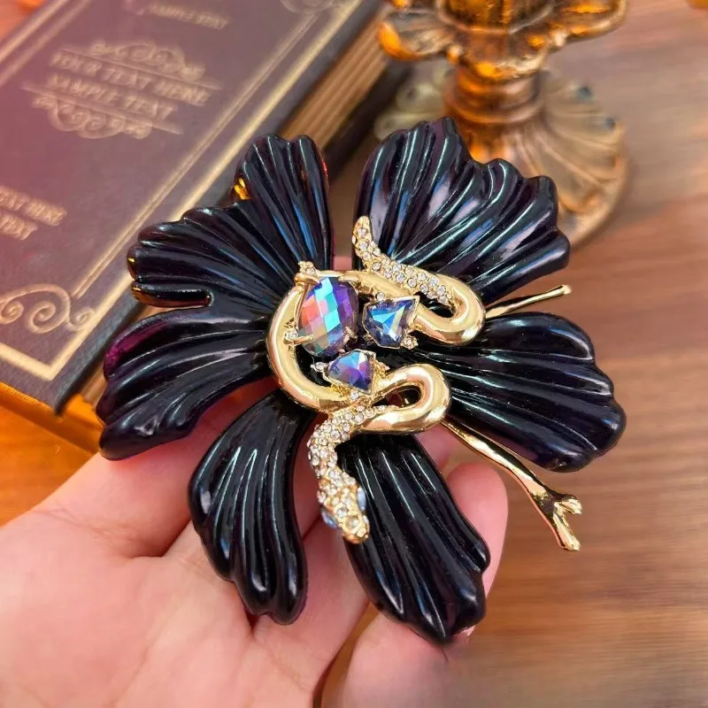 Hyperbole Animals Snake Brooch - Women Jewelry Accessories For Black Dress recensione e prezzo